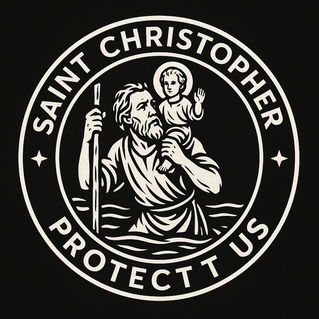 Saint Guardian Bolt for Indian Motorcycles – Seat Fender Screw, St. Benedict, Christopher, Michael, Paul, Biker Protection Gift