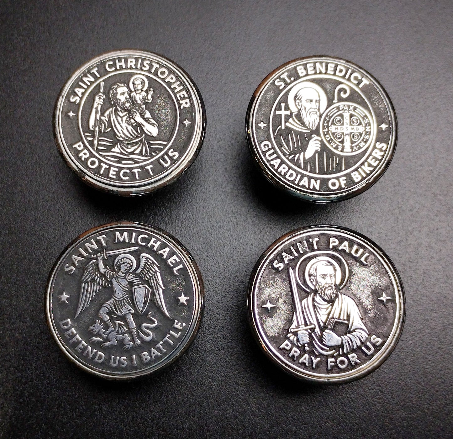 Harley Davidson custom design seat bolts