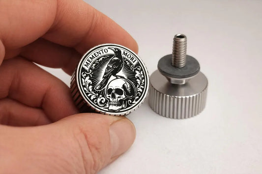 Memnto Mori Harley davidson seat bolt