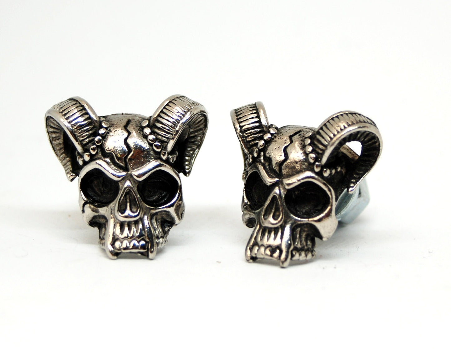 Ram Skull License Plate Bolts, Motorcycle Decor, Biker Gift