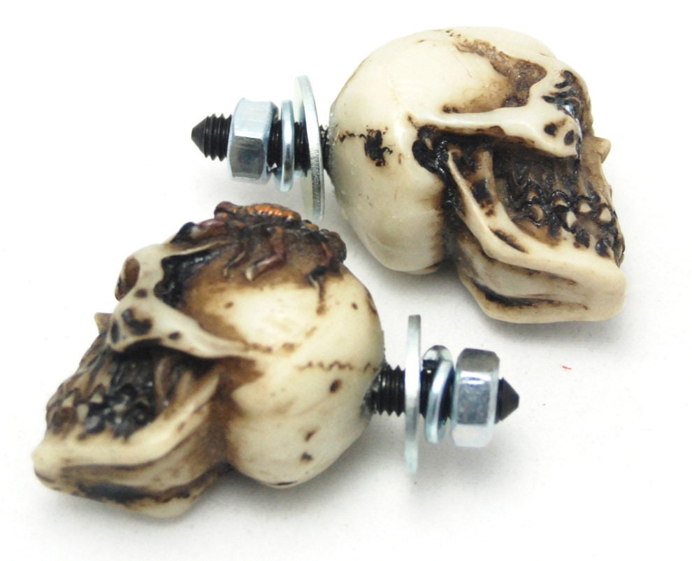 Skull license plate bolts, Number tag screw for all motorcycles Harley Davidson,Yamaha,Suzuki,Kawasaki,honda,ktm,ducati,skeleton