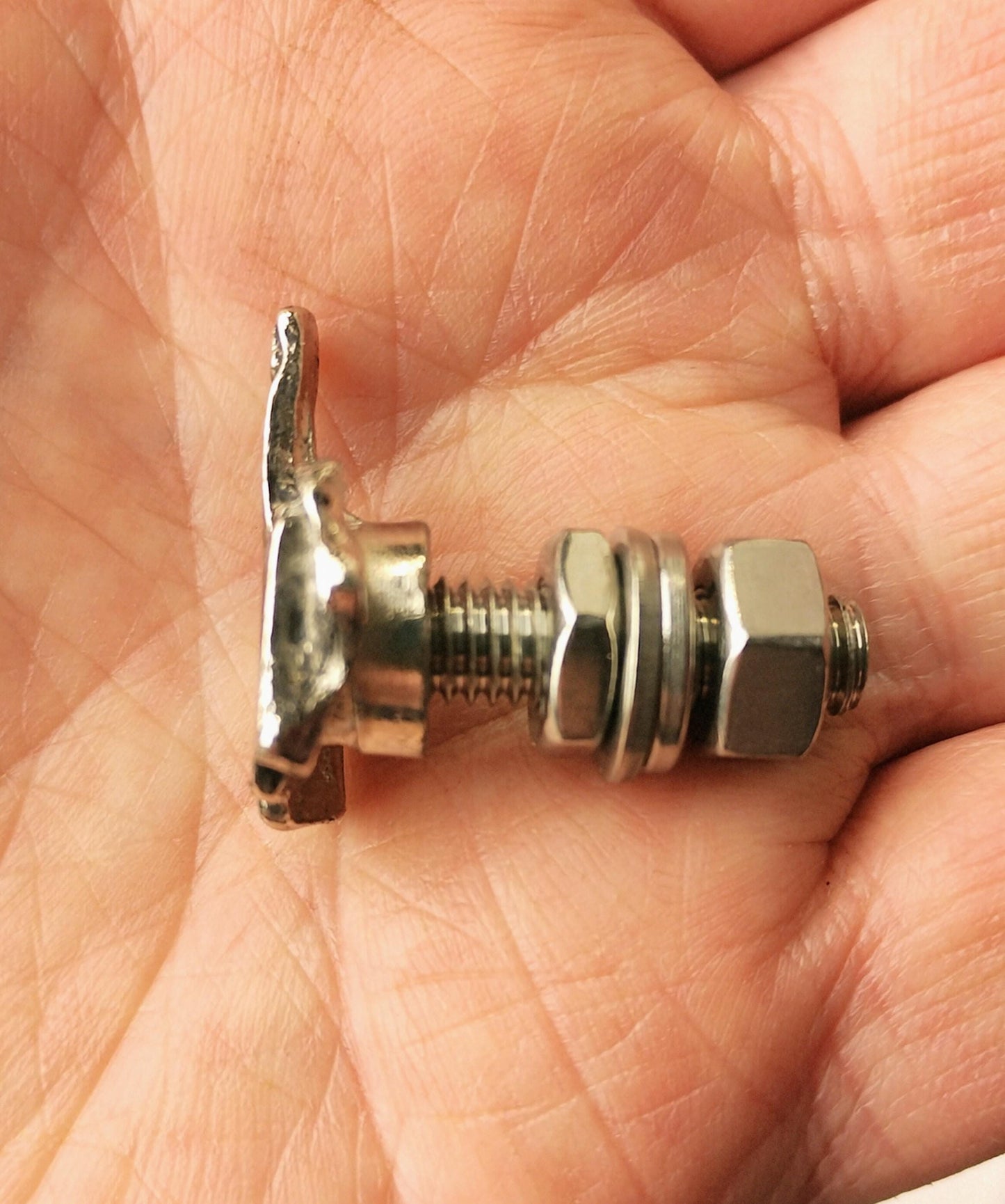 License plate motorcycle bolt,middle finger,flip off, windshield screw,biker gift,chopper,badass,truck,hotrod,atv