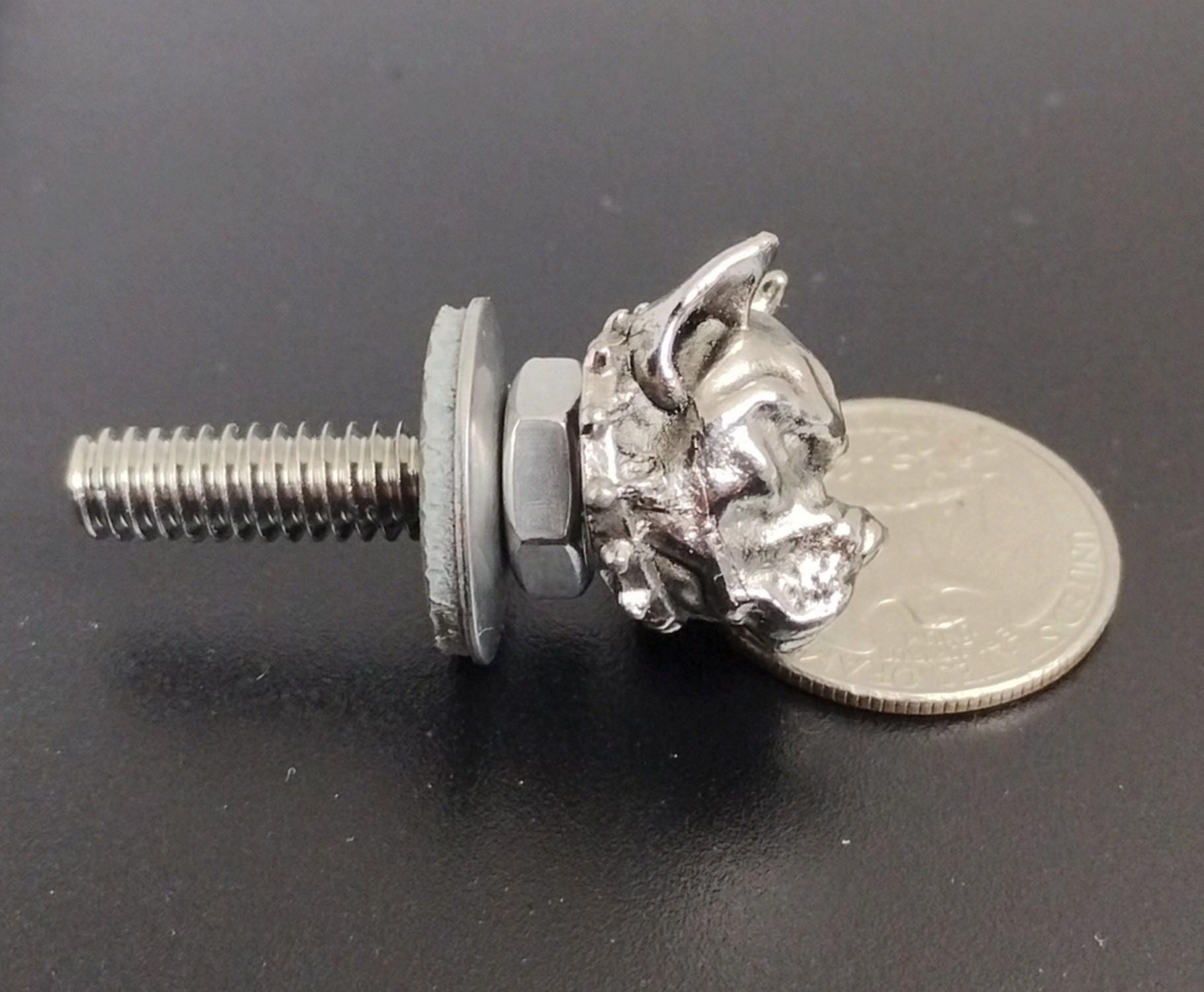 Handmade skull bolt for Harley Sportster, Dyna, Touring