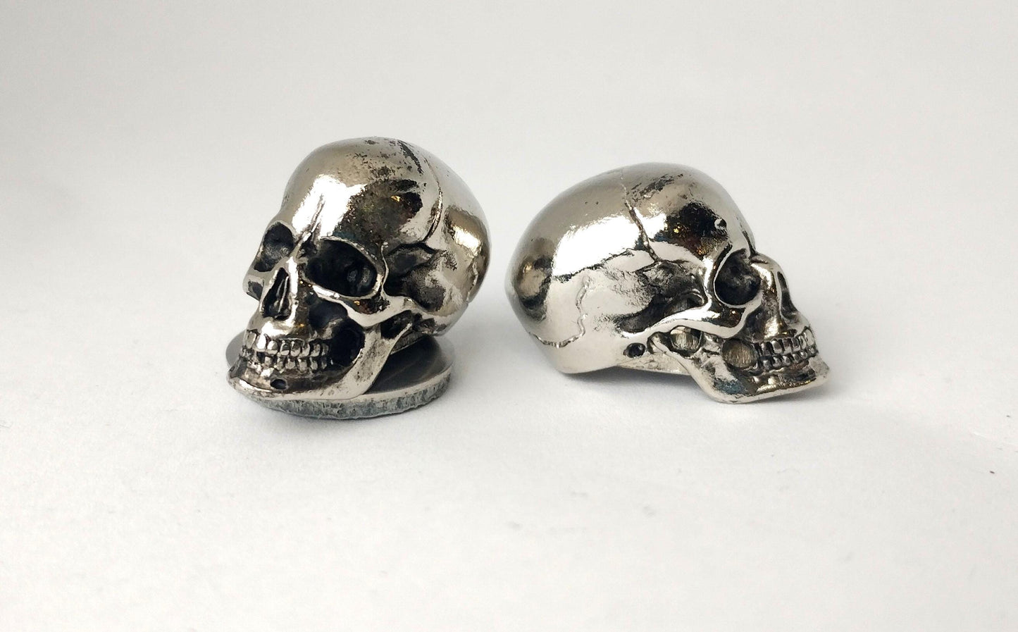 Skull seat nut set with washers for Harley motorcycles