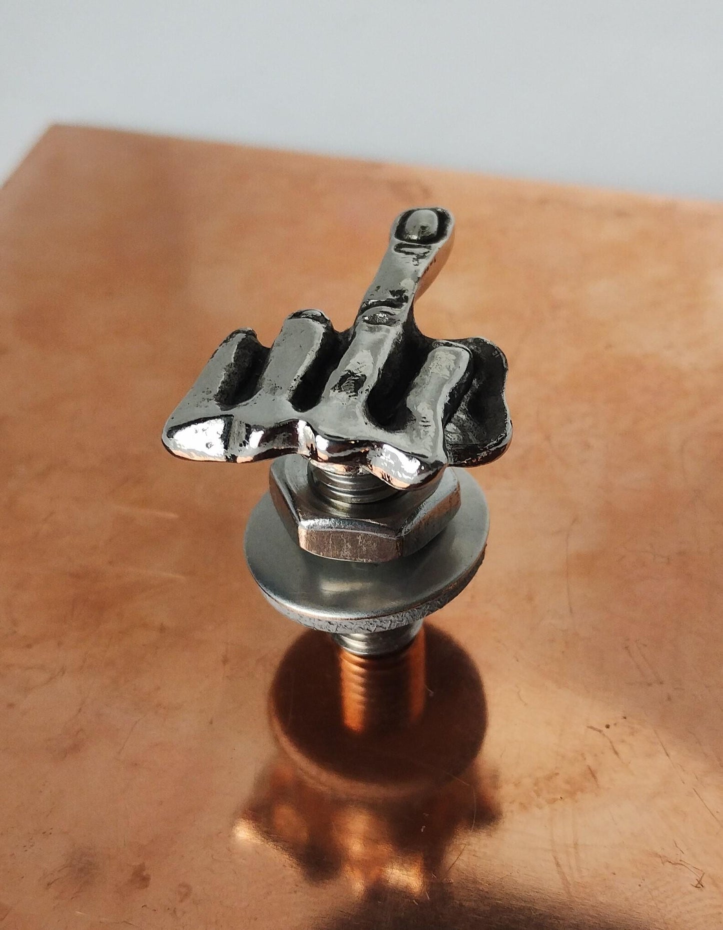 Middle Finger custom seat bolt with M8 thread for Indian Scout