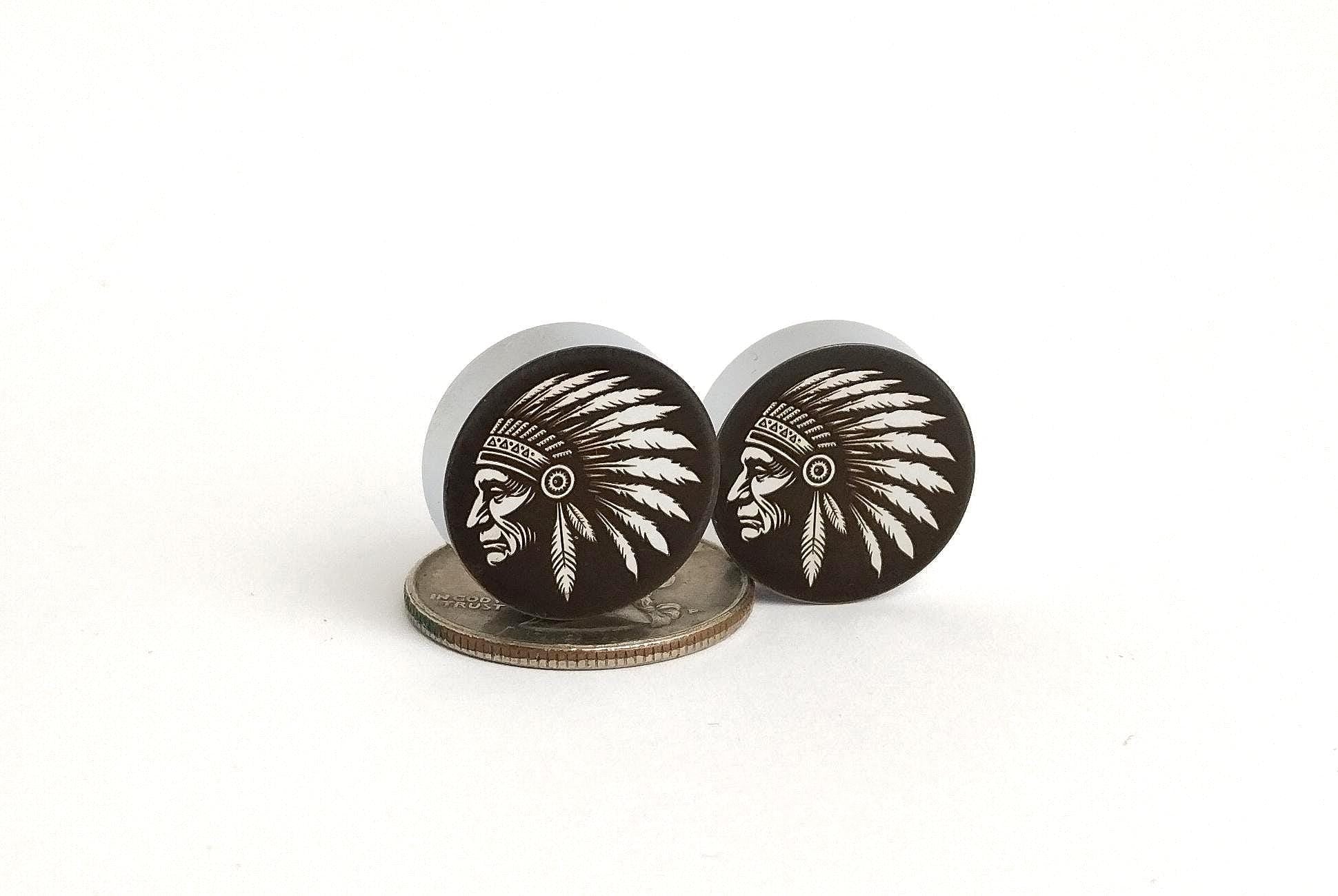 Indian motorcycle License plate bolt screw cap cover, Chief Fasteners American